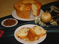 Brioche aux raisins secs