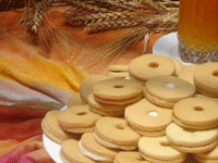 Biscuits à la confiture ou au chocolat