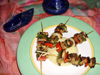 Brochette de poulet