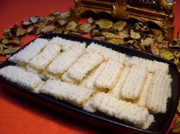 Biscuits au pommes de terre et noix de coco