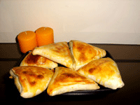 Briouat aux épinards et au thon