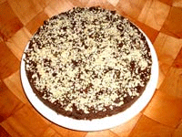 Cake au chocolat noir
