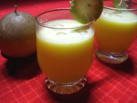 Ananas farci aux fruits